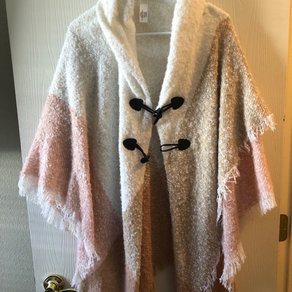 Poncho/cardigan